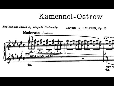 Anton Rubinstein: Kamennoi-Ostrow Op. 10 No. 22