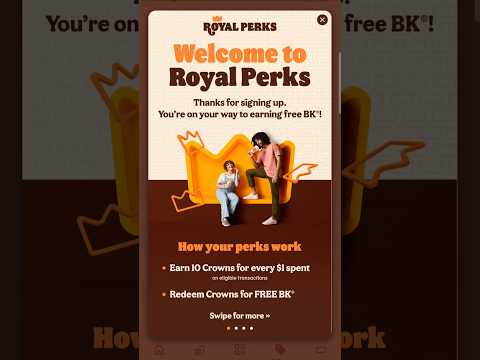 @BURGERKING:  Rewards Program Review - Royal Perks