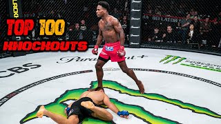 Top 100 CRAZY - The Most Brutal Knockouts Ever -  Muay Thai & Kickboxing Fights