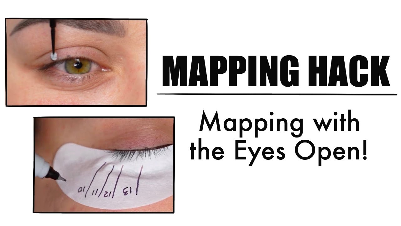 How To Map Your Clients | Lash Extension Mapping Hack