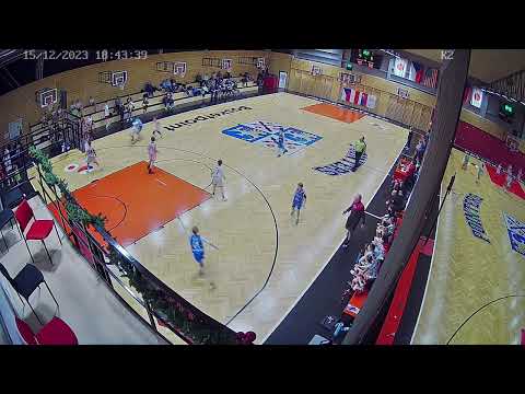 CEYBL U13, 15.12.2023, BK Brandýs nad Labem - BK NH Ostrava