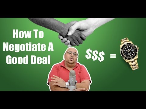 YouTube video about: Can you negotiate watch prices?
