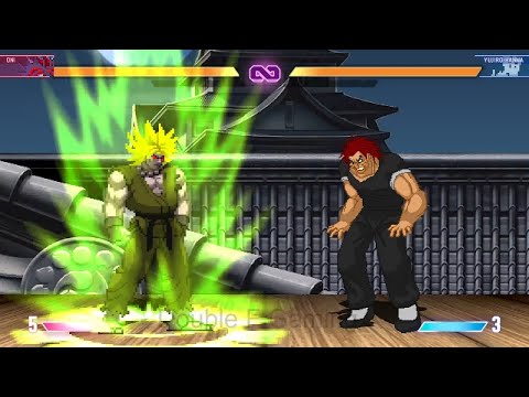 [Street Fighter Mugens] Oni (Akuma) VS Yujiro Hanma