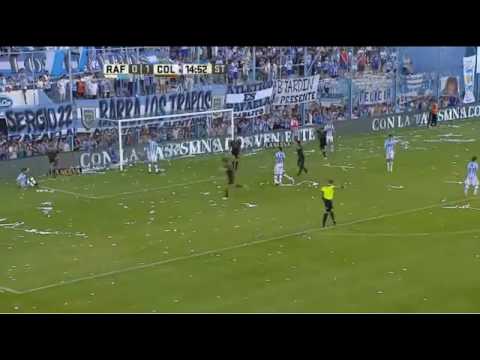 Gol de Sandoval- Rafaela 0 vs 2 Colón (Torneo 2016)