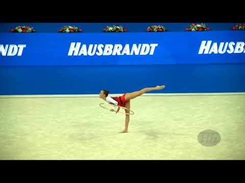 KABRITS Laurabell (EST) - 2017 Rhythmic Worlds, Pesaro (ITA) - Qualifications Hoop