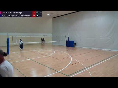 31.5.2025. PH KADETKINJE,  od 5. do 8. mjesta, OK PULA – HAOK RIJEKA