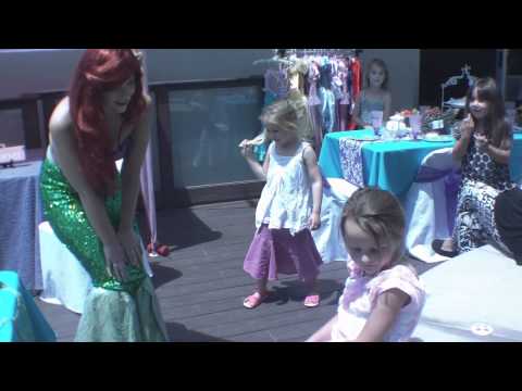 Tatum's 5th Birthday Party - Ariel Arrives!