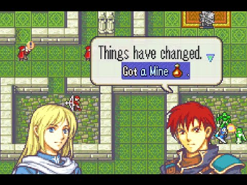 Fire Emblem 7 - HHM Chapter 17 + get mine in 6 turns
