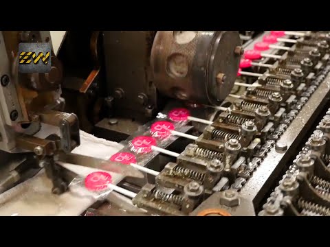 How Lollipops Are Made in Factories? (Mega Factories Video)