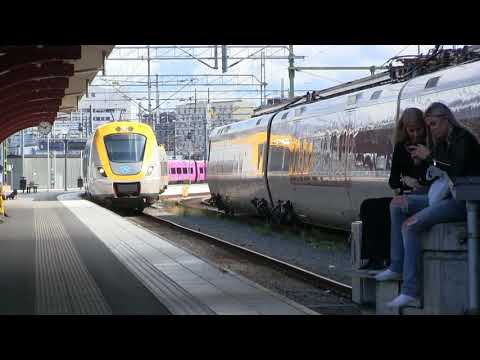 Gothenburg Central Station Train (X3000 on ride)