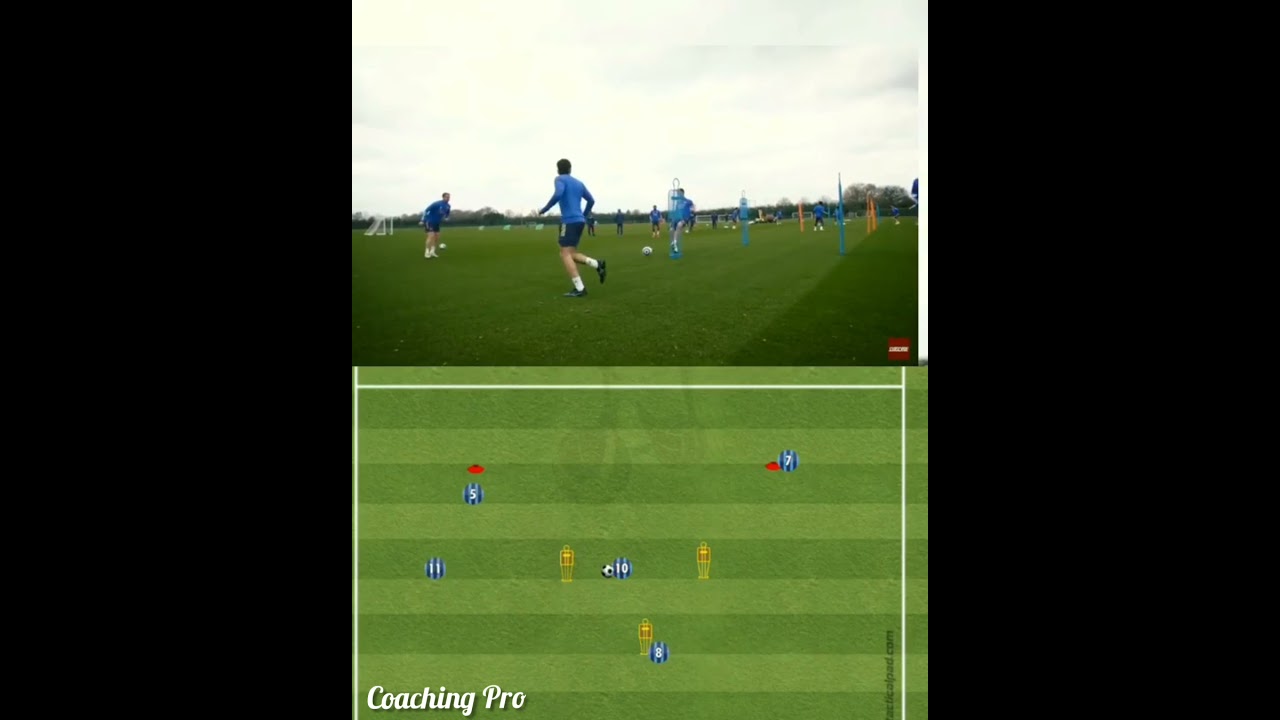 Arsenal passing drill