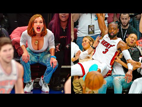 When Players Dive into the Crowd ! Moments