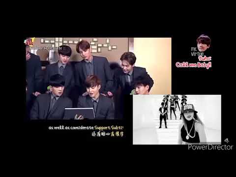Exo reaction to 4minute crazy