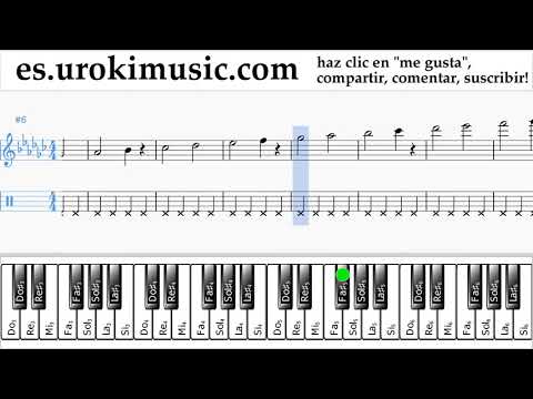 Como Tocar Piano (mano derecha) Demi Lovato - Tell Me You Love Me Tablatura Parte#1 ejercicios um