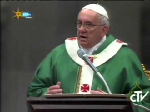 Homilia do Papa na missa com os novos Cardeais - 23/02/2014