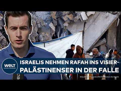 KAMPF UM GAZA: Israelische Armee prescht Richtung Rafah vor - Palästinenser verzweifelt | WELT Thema
