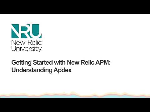 New Relic APM Tutorial: Understanding Apdex - YouTube