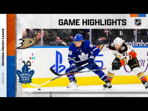 Ducks @ Maple Leafs 12/13 | NHL Highlights 2022