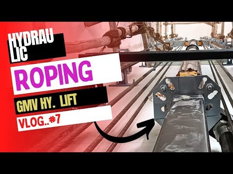 Hydraulic Elevator ROPE System EXPLAINED! Roping system #technicalchhedi #hydraulic