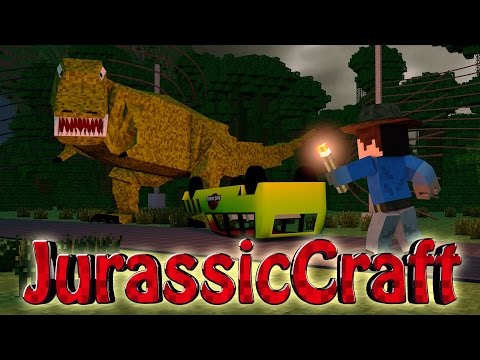 Minecraft Dinosaurs | Jurassic Craft Modded Survival Ep 29! "EPIC TRAIN TOURS"