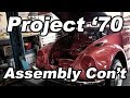 Classic VW BuGs 1970 Convertible Beetle Restoration Assembly Begins