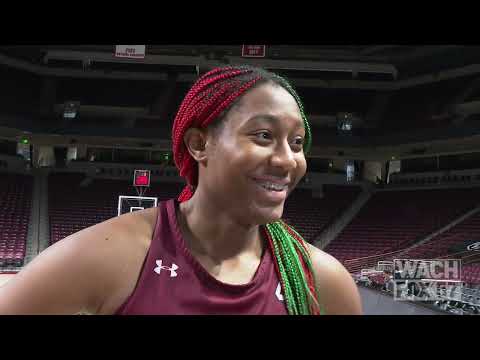 Aliyah Boston Media Availability: 1/4