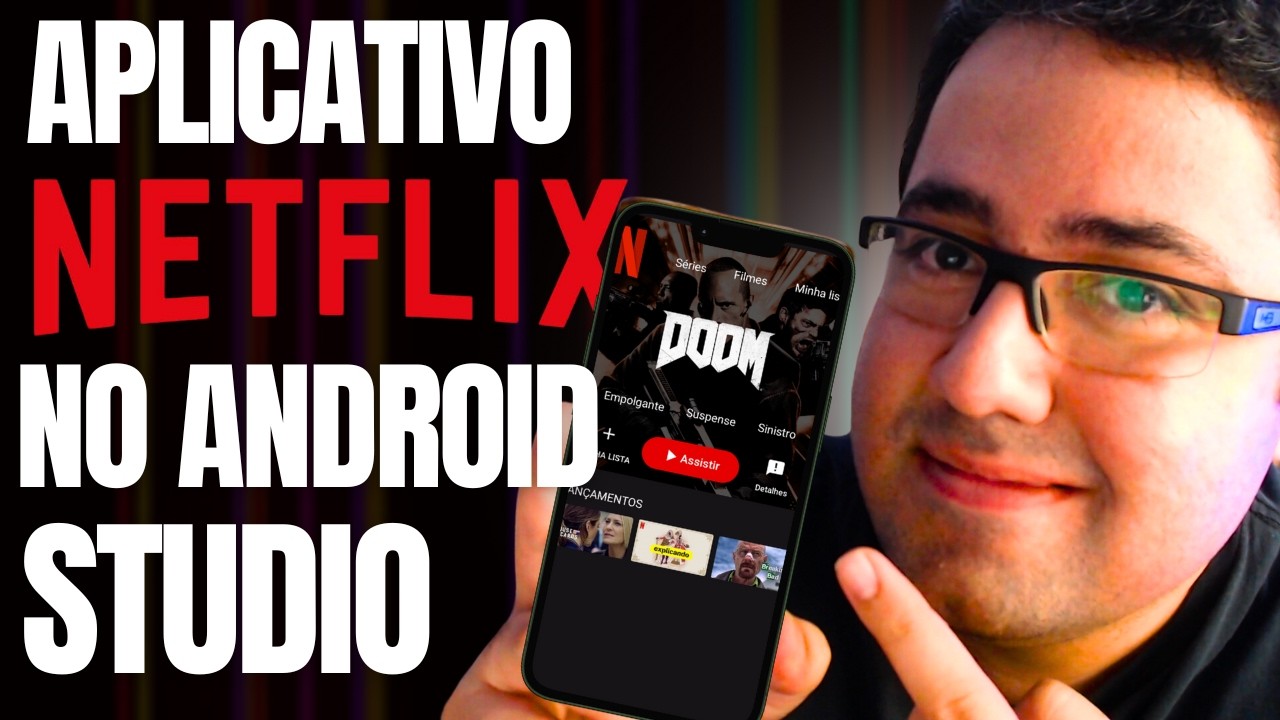 COMO CRIAR UM APLICATIVO ESTILO NETFLIX NO ANDROID STUDIO