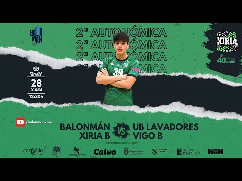 [2ª AUT. MASC.] BALONMAN XIRIA B vs U.B. LAVADORES VIGO B