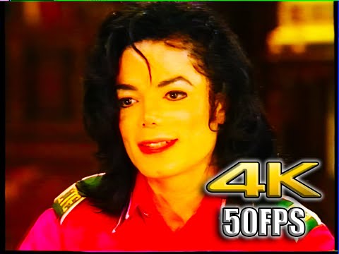 Michael Jackson - OPRAH WINFREY Interview (1993) 4K 50FPS UPSCALE