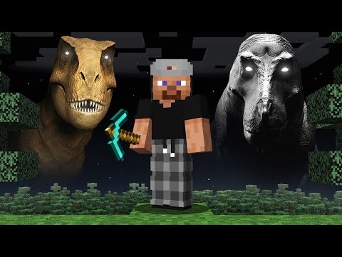 Sobreviví a Dinosaurios de Terror en la Isla Tacano en Minecraft