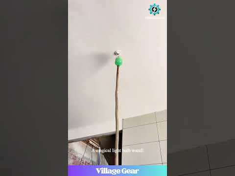 Forget Ladders! This DIY Light Bulb Changer is Some Next Level Genius! 😂 #diy #lifehack #gadget