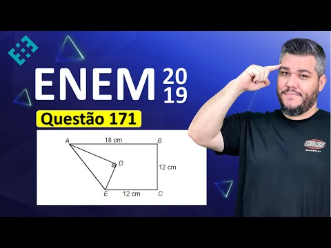 ✅ QUESTION 171 ENEM 2019 (Yellow Booklet) 👉🏻 Construct figures of different types
