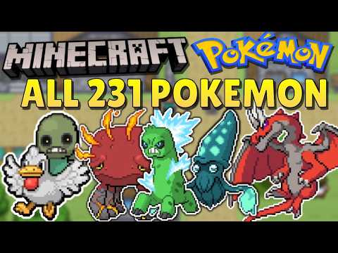 FULL MINECRAFT POKEDEX [UPDATED] - In-Depth Look At Minecraft Pokemon