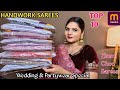 Meesho Saree Haul Meesho Handwork Jimmi Choo Saree Review Wedding Partywear Special Sarees