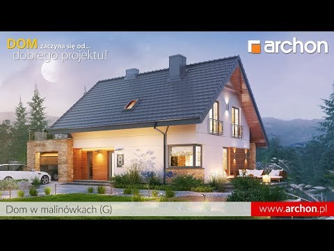 Dom w malinówkach (G) - prosty i tani w budowie