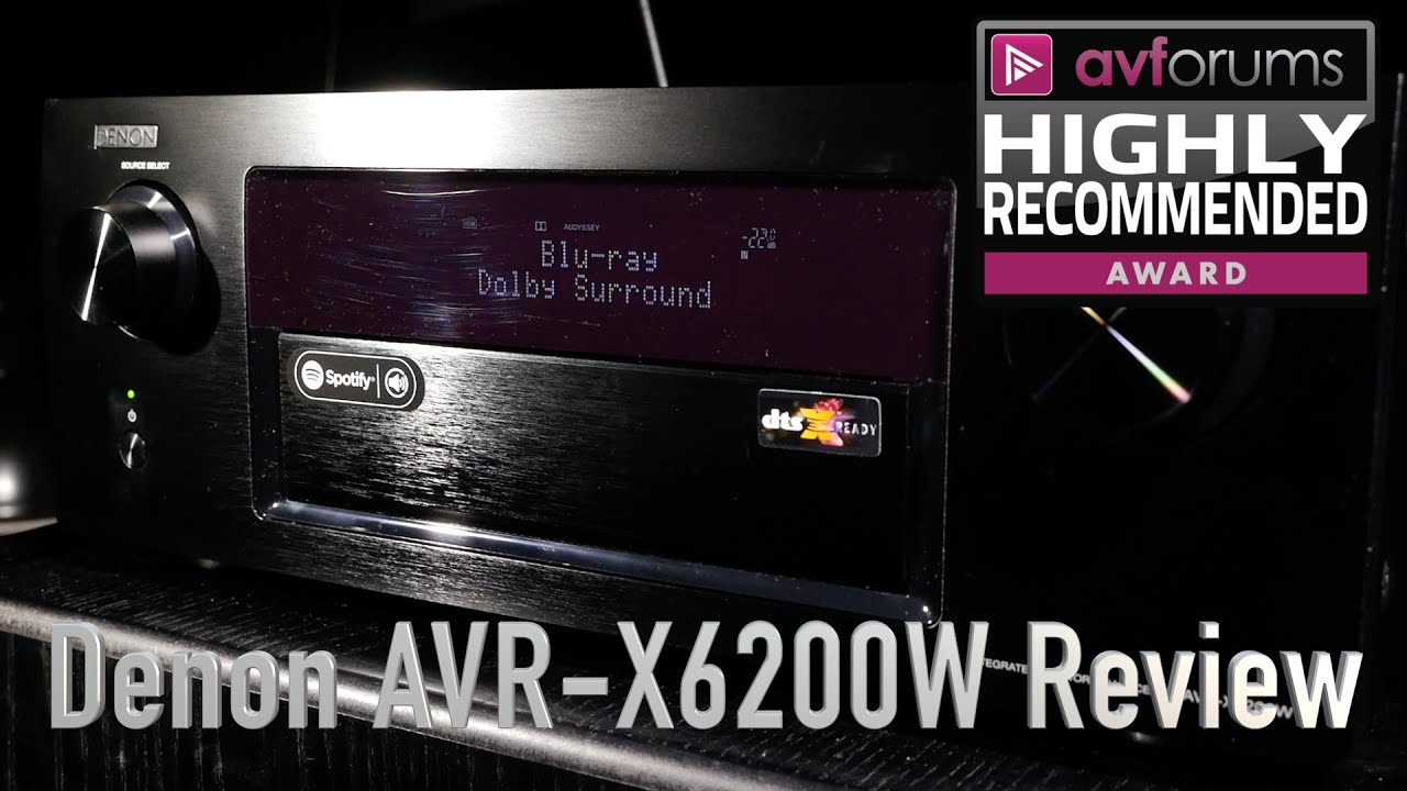 video Amply xem phim Denon AVR-X6200W chính hãng 0