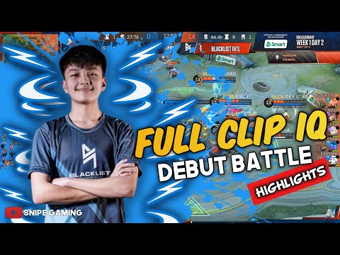 FULL CLIP DEBUT BATTLE HIGHLIGHTS MPL SEASON 6 | SNIPE GAMING TV (HD)