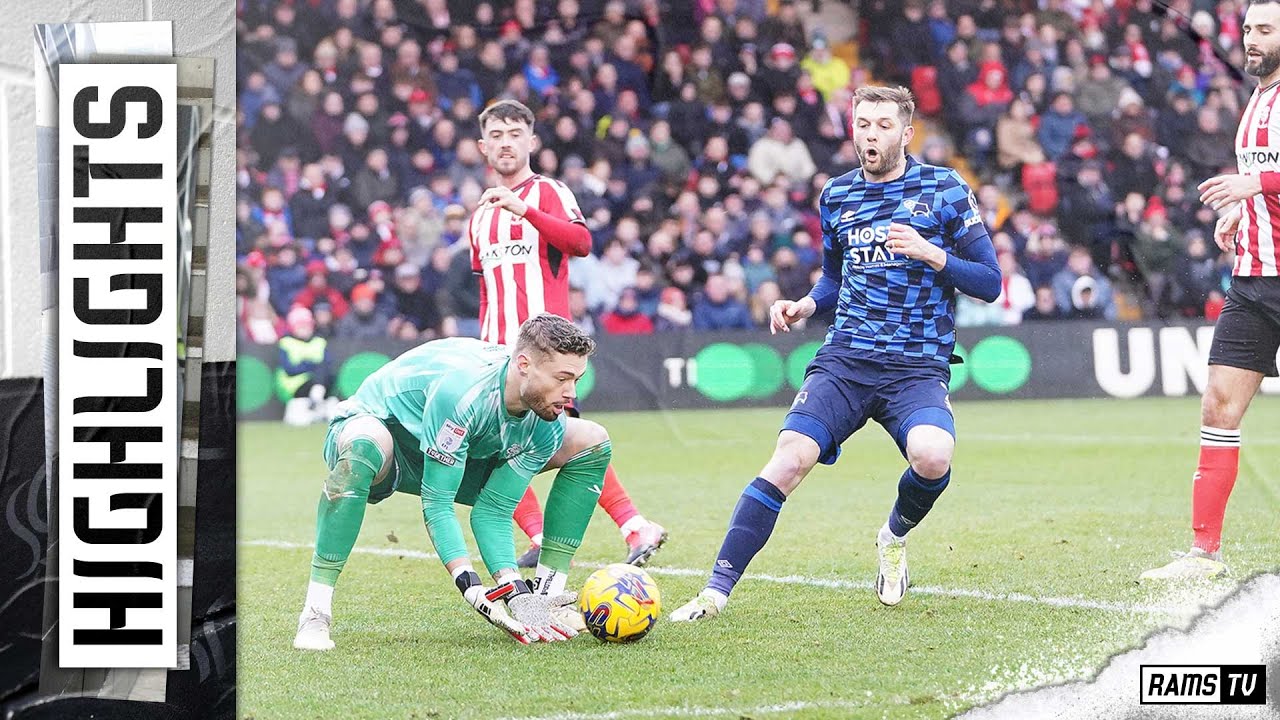 Lincoln City vs Derby County highlights