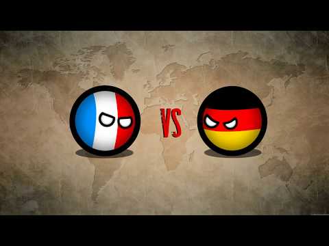 CountryBalls - Германия VS Франция | Кто сильнее в 2020?