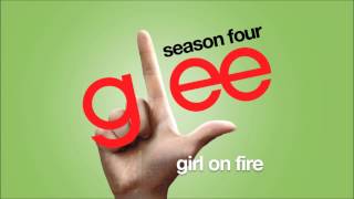 Girl On Fire | Glee [HD FULL STUDIO]