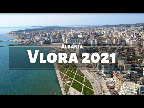 Ju flet Tirana-🇦🇱Lungomare,Vlorë 2021 Albania,From Above [Drone Footage] 4K