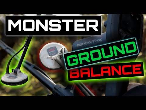 HOW to get a PERFECT BALANCE | GOLD MONSTER 1000 | GROUND BALANCING