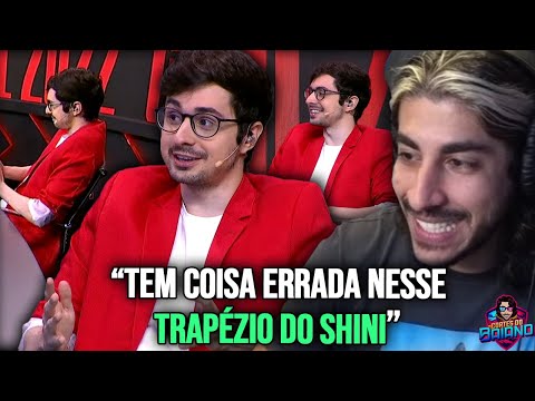 SHINI COM TRAPÉZIO DESCENDENTE E RAFA IMITANDO O CABELO DO BAIANO | Outfit do CBLOL