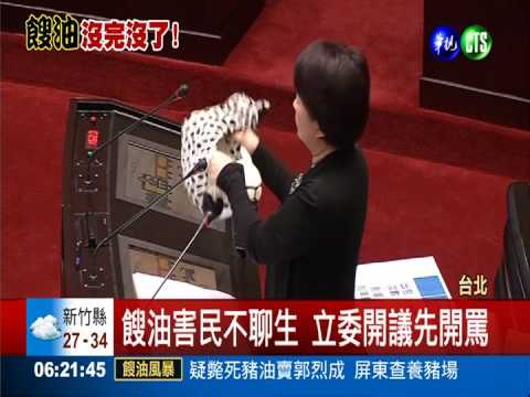 立院開議盯餿油 江揆.邱文達被K