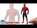 Comment Dessiner Spiderman Facilement – Spiderman Far from Home