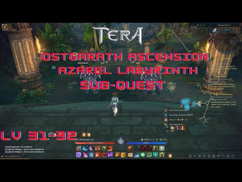 Tera Online Ostgarath Ascension Azarel Labyrinth Sub-Quest Lv 31-32