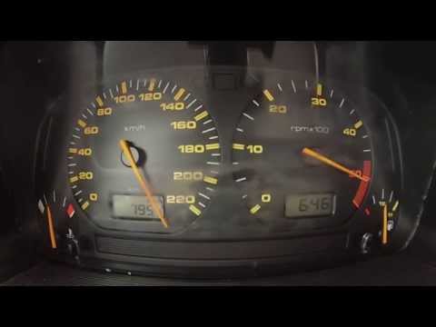 VW Golf Mk3 TDi Standing Mile 265,7 km/h Finland 2015