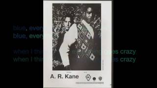 Lyrics from: A. R. Kane ~ Crazy Blue