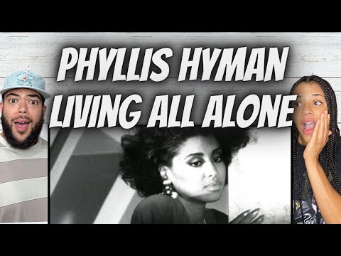 THAT VOICE!| FIRST TIME HEARING Phyllis Hyman -  Living All Alone REACTION