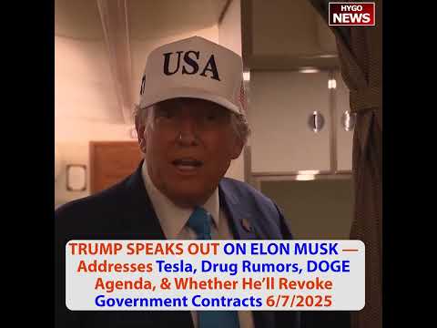 Trump on Musk: 'I Wish Him Well -- Hope He Does Well with Tesla'; Won't Revoke WH Key: 'No, I Don't Take Things Back'; On DOGE: 'It Helped Us a Lot -- Many People Remain with Us, We Saved Hundreds of Billions'; On NYT Drug Article: 'Sounded Very Unfair to Him'; 'I'm Not Thinking About Elon' -- Working on China, Russia, Iran
